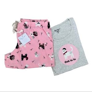 PajamaGram French PJ Set